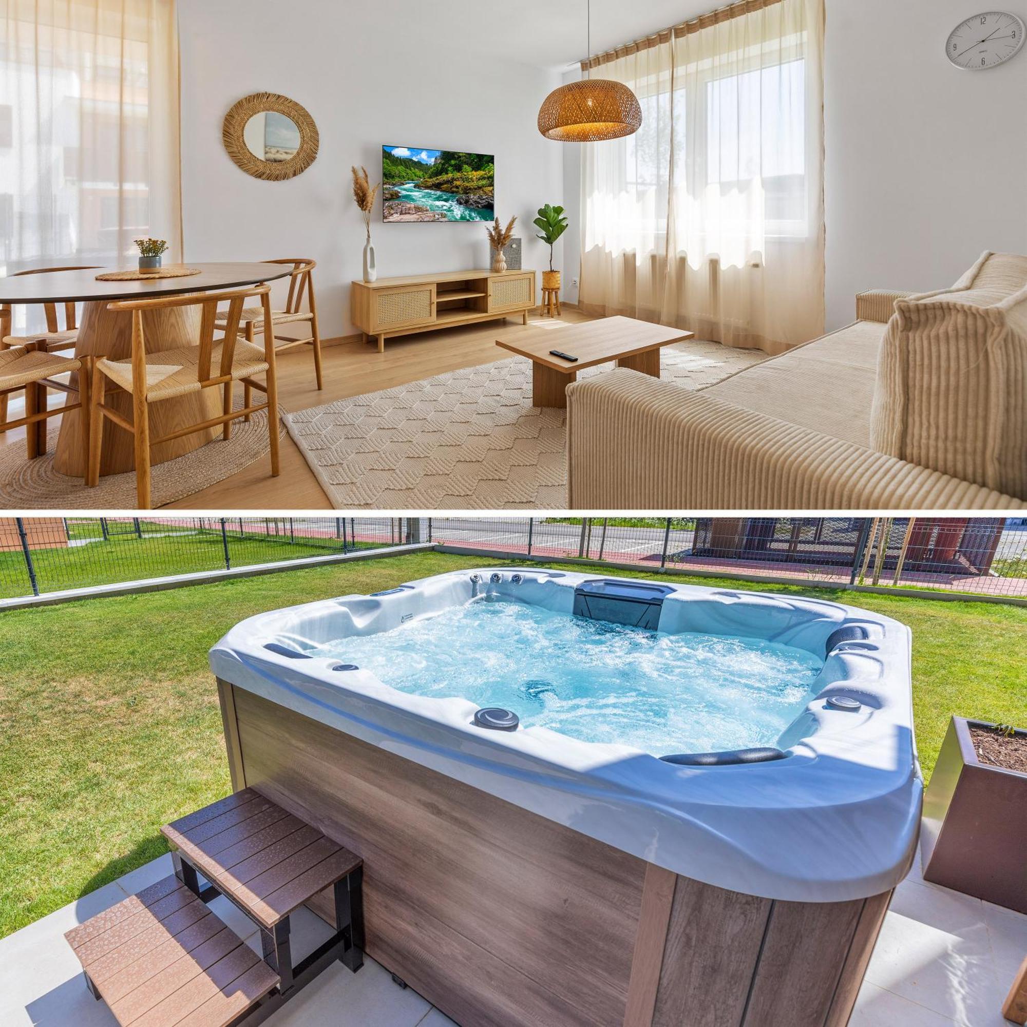 Boho Apt W Jacuzzi, Grill & Garden Modra Luaran gambar